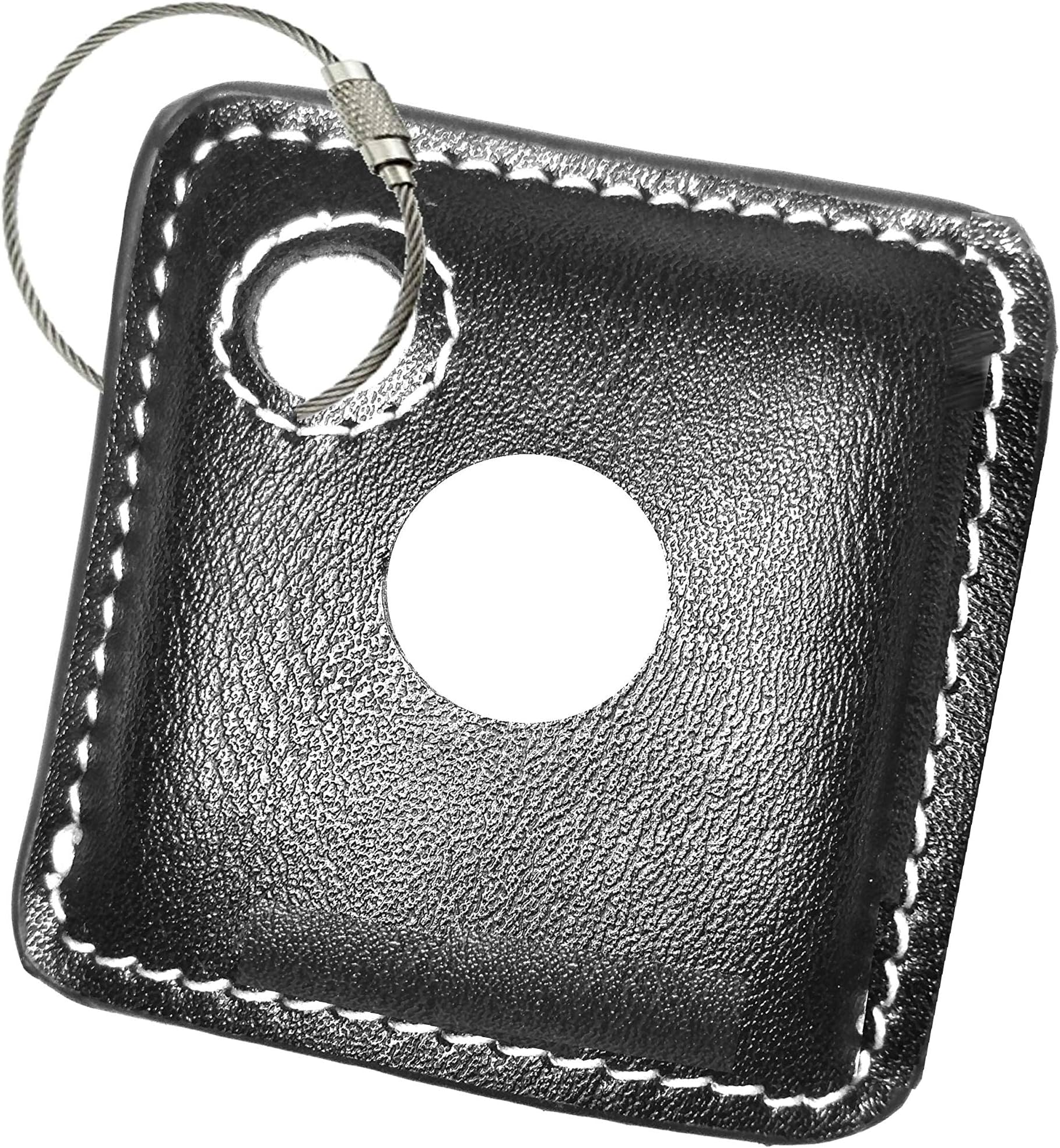 all4fit Fashion Key Chain Cover Style Accessories for Tile Skin Phone Finder Key Finder Item Finder (only case, NO Tracker Included). for New Tile pro Black
