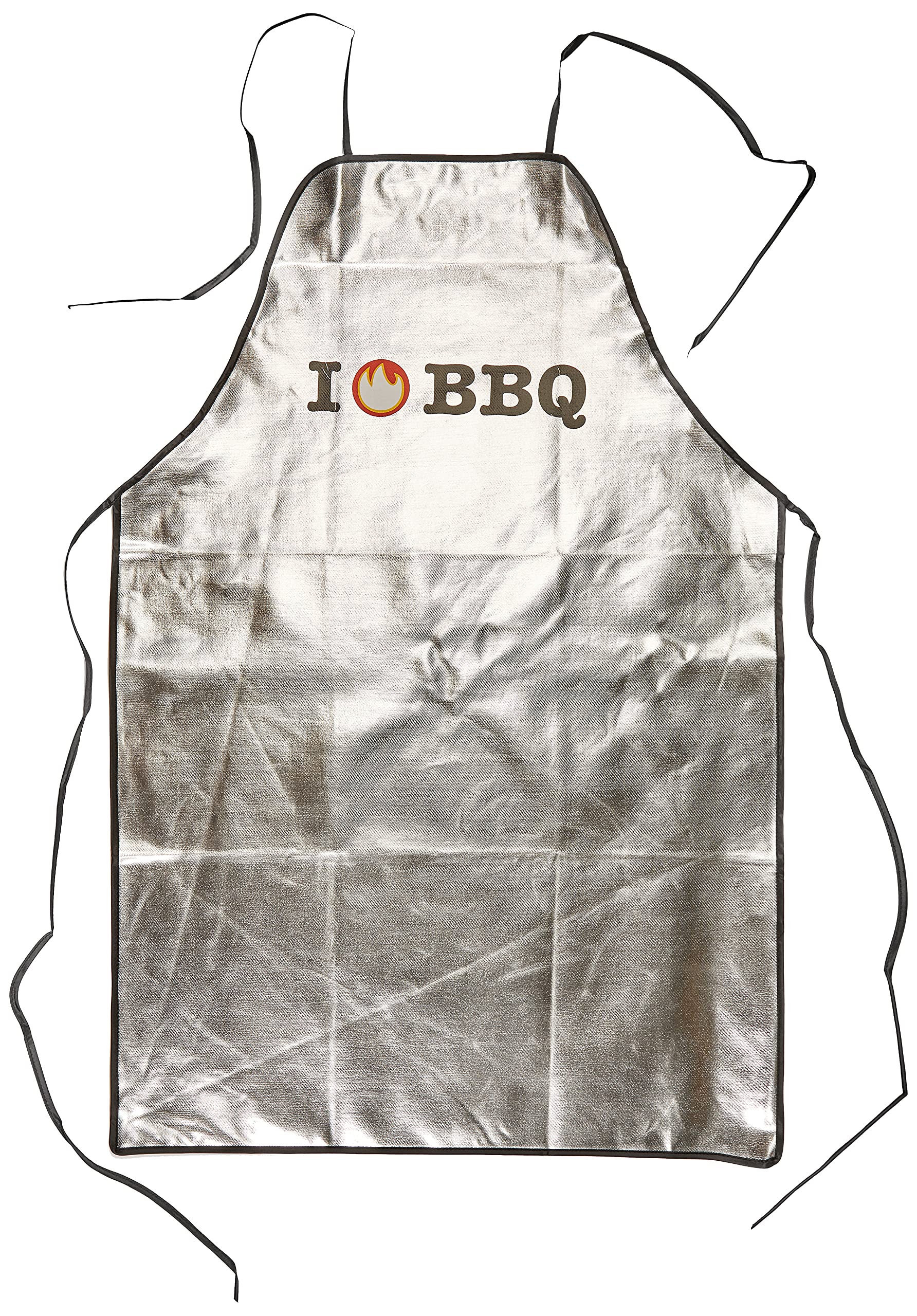 FuegoNet 231457 - Apron to protect from splashes, silver, 60 x 90 cm