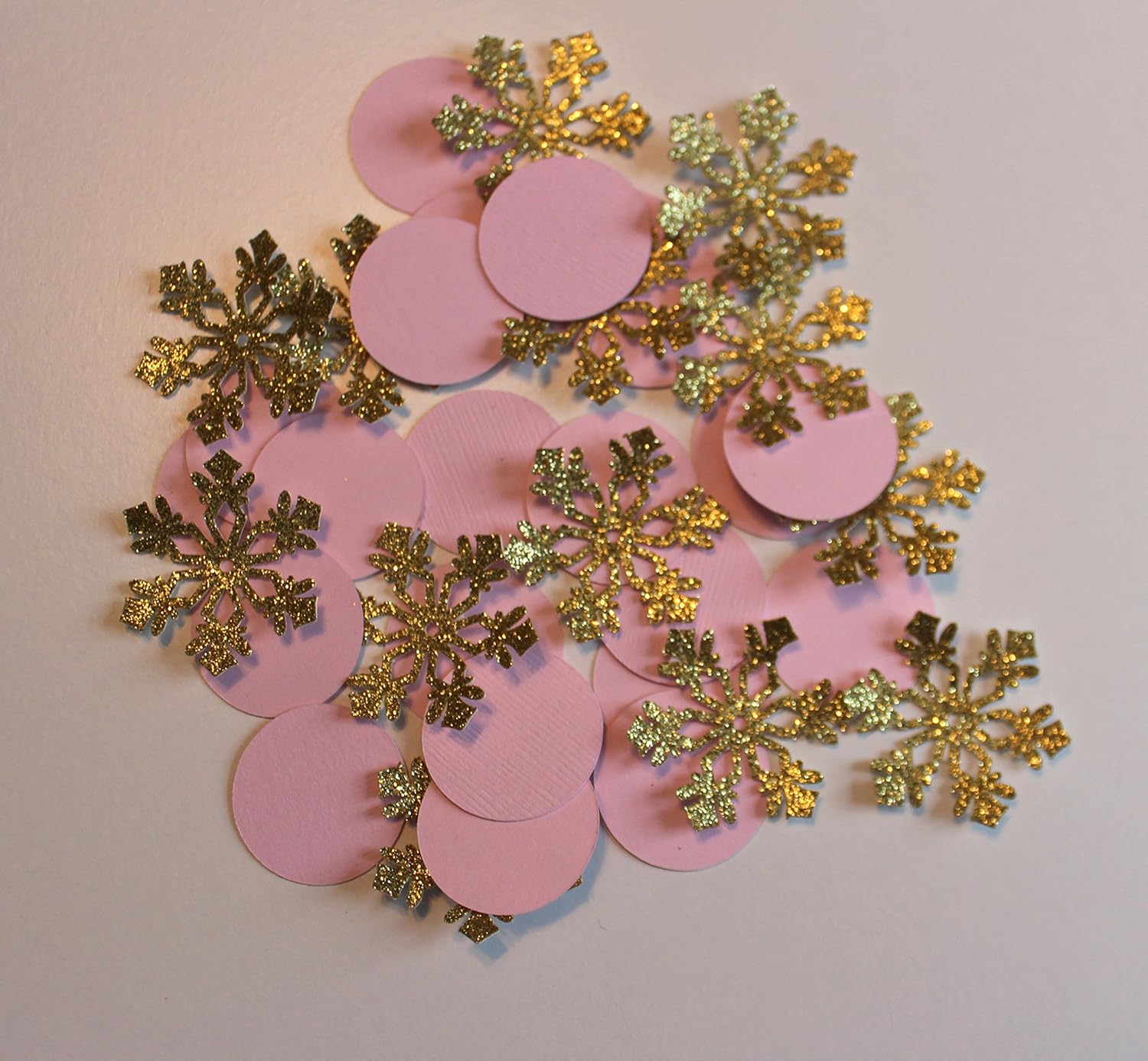 Party Confetti Snowflake confetti you pick the colors