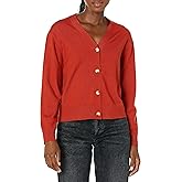 Vince Womens High Button Cardigan