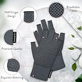 Medipaq Compression Gloves Arthritis Relief Large Open Finger Pair view 2