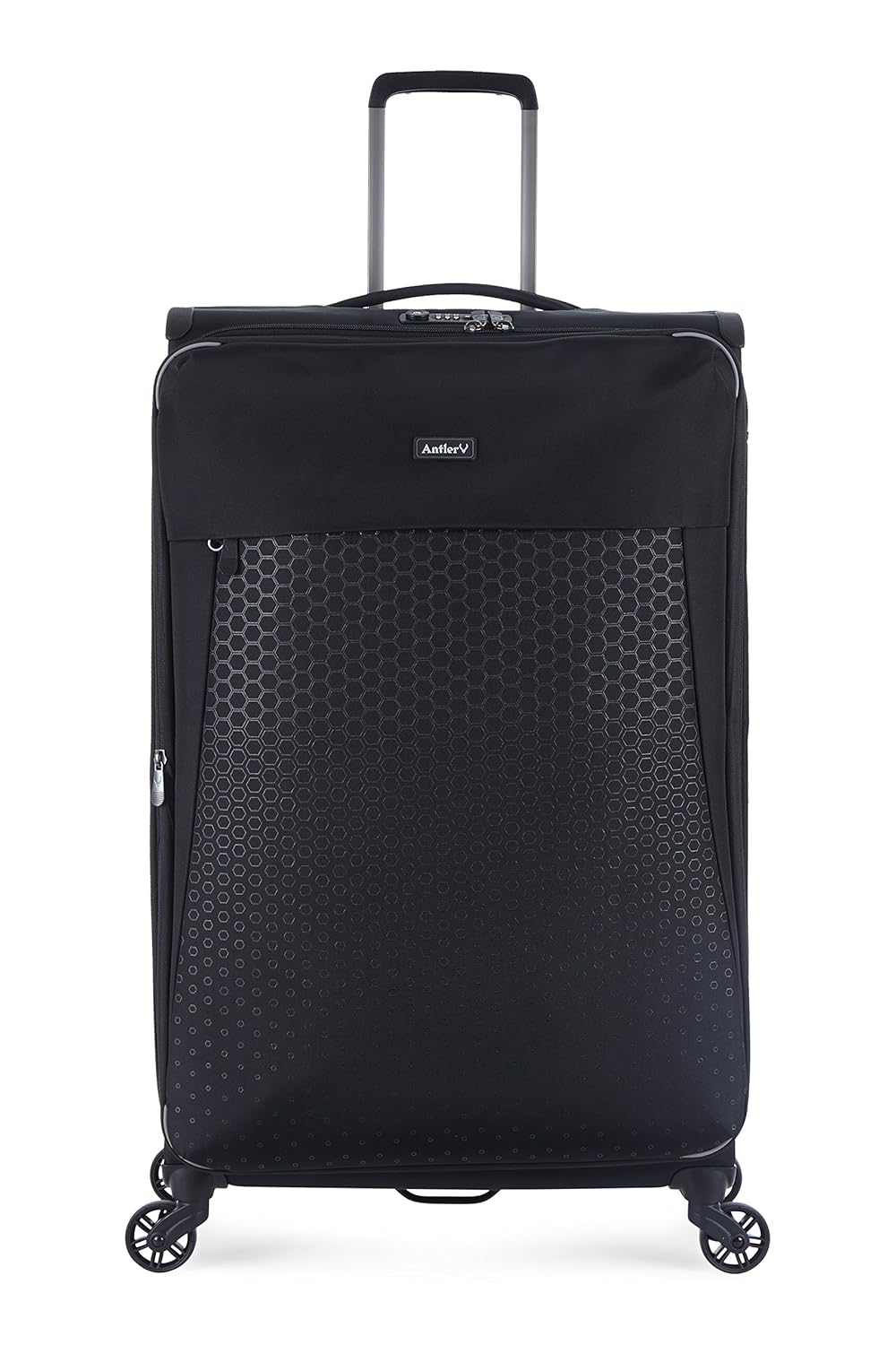 Antler Suitcase Oxygen 4 Wheel Spinner 55cm 36l Cabin Black