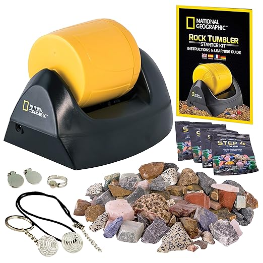 Buy National Geographic Starter Rock Tumbler Kit Online At Low Prices In India Amazon In