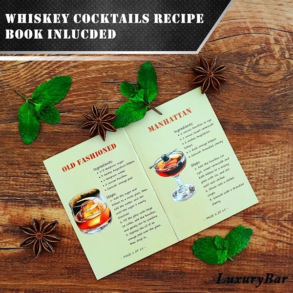 STOCK-SKYROCKET WHISKEY DECANTER SET WITH BULL&BEAR TRAY 2 BULL CHILLER 2 8.5OZ GLASSES,28OZ WHISKEY DECANTER SETS FOR MEN,LIQUOR DISPENSER TEQUILA BOURBON GIFTS FOR MEN DAD HIM HUSBAND