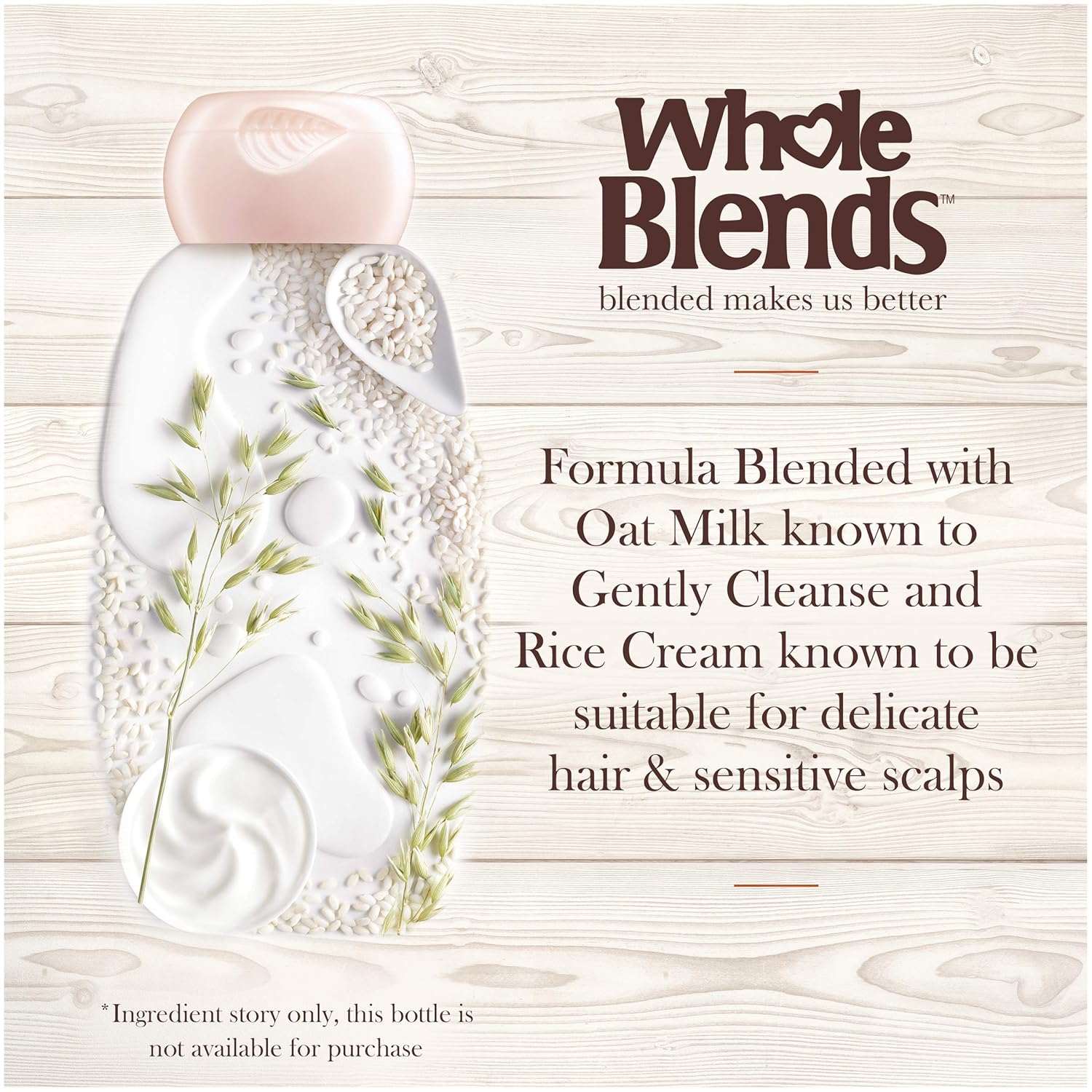 Garnier Whole Blends Oat Delicacy Gentle Detangling Hair Milk, 2 Count: Beauty