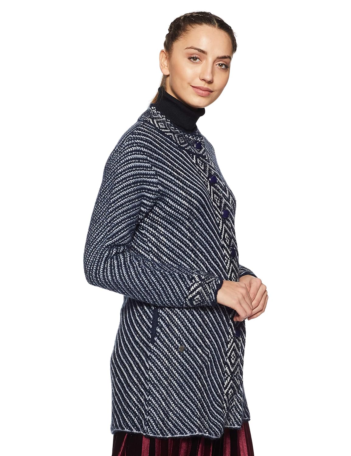 duke women's cardigan