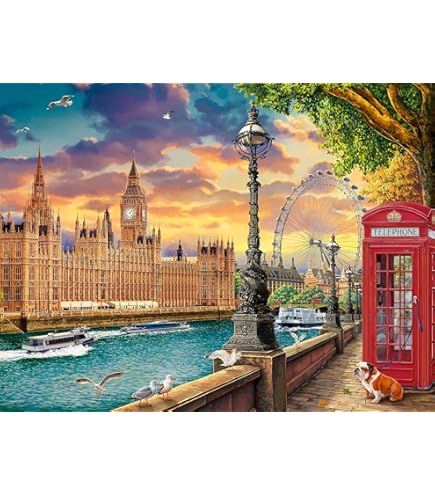 Amazon.com: EuroGraphics London Big Ben (1000 Piece) Puzzle : Toys