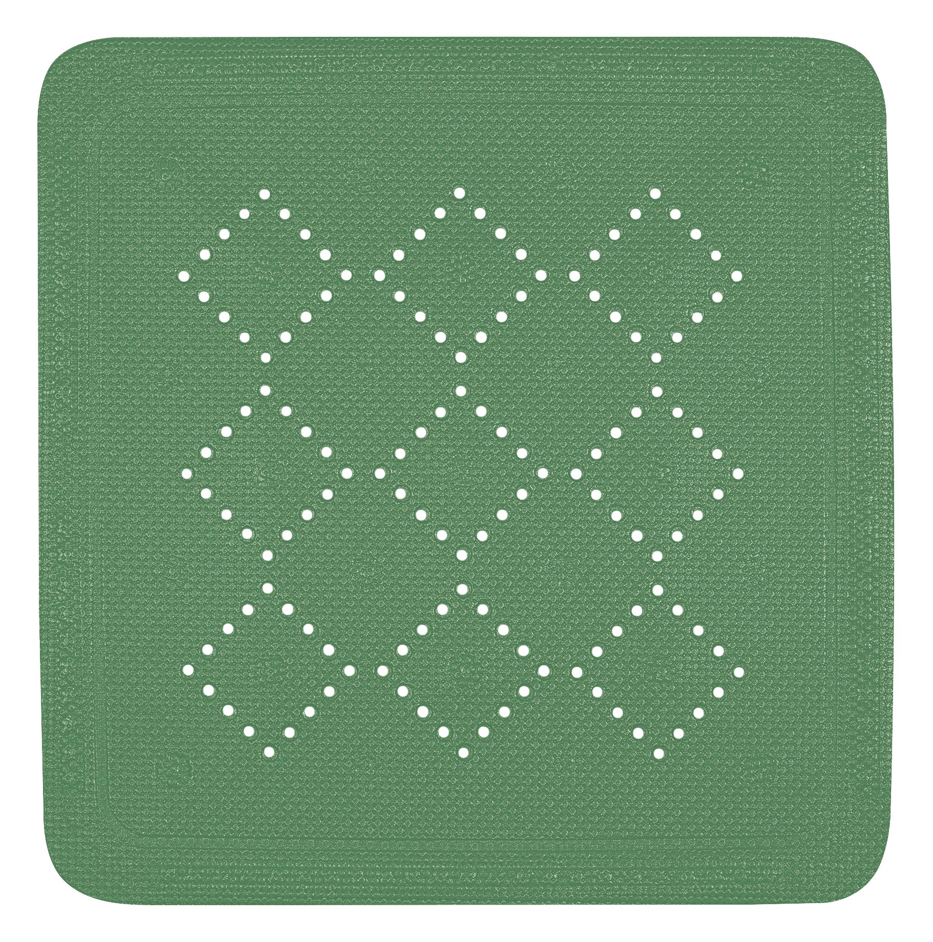Spirella 55 x 55 cm Green Alaska Collection Shower Mat PVC