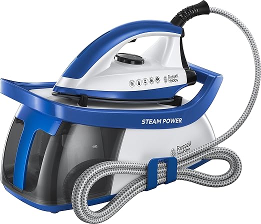 Russell Hobbs 24430 Power 95 Station Steam Generator 2600 W 1.3 Liters Blue and