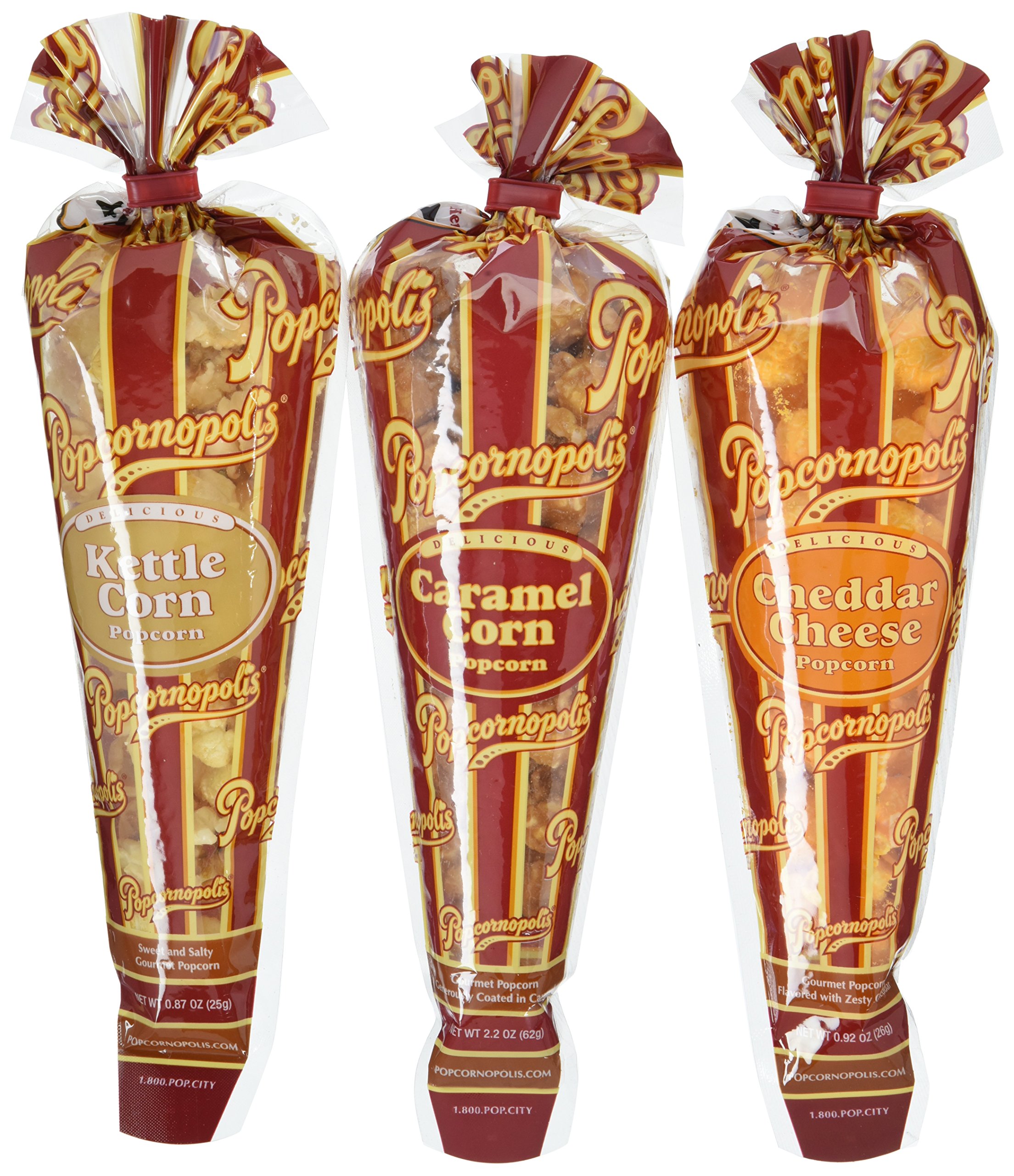 Popcornopolis 12cone Snack Pack Gourmet