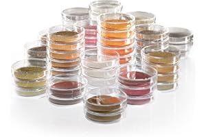 Sartorius Biosart 14075--47------N Nutrient Pad Set for Membrane Filter, Cetrimide Media Type, 4.7cm Diameter, 0.45µm Pore Size, White (Pack of 100)