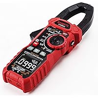 KAIWEETS Inrush Clamp Meter 1000A True RMS AC/DC Current Amp Meter, VFD, LOZ Mode, 6000 Counts, Measures Current Voltage Temp