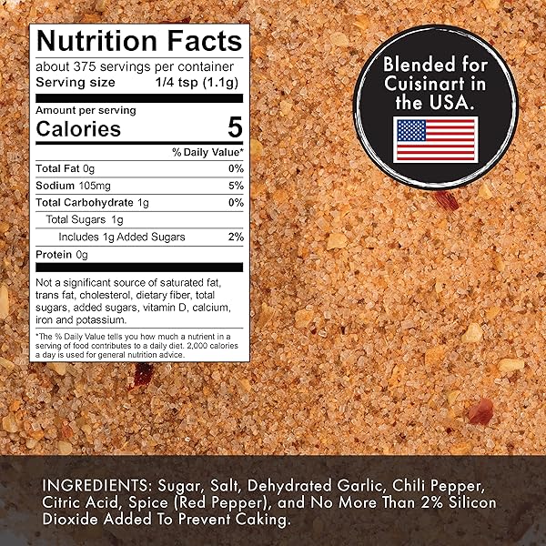 CUISINART CGSS-787 ROASTED CHIPOTLE GARLIC SEASONING, 14.6 OZ