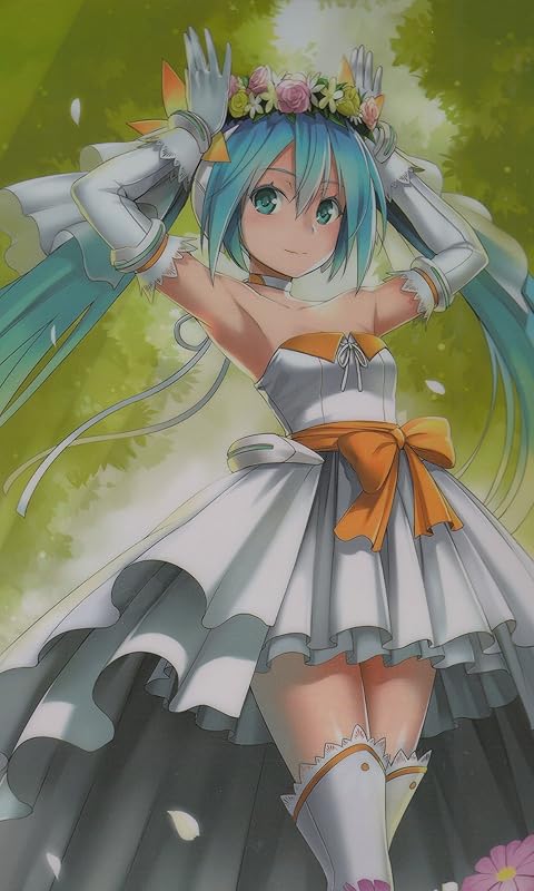 初音ミク 黒獅子 FVGA(480×800)壁紙 画像58494 スマポ