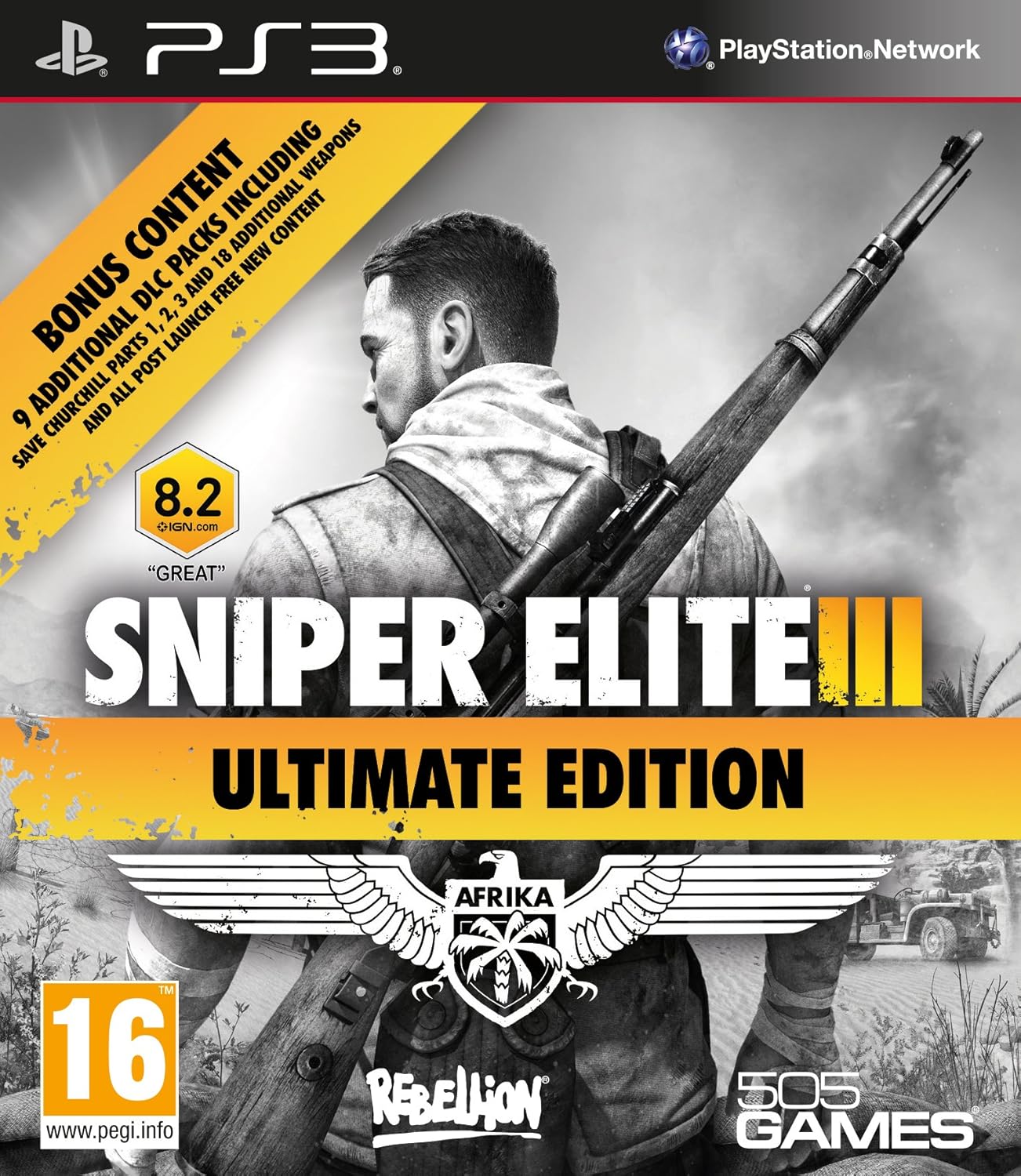 Amazon Com Ps3 Sniper Elite Iii Ultimate Edition 9 Dlc Packs Eu Video Games
