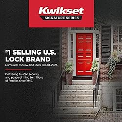 Kwikset Perth Dummy Door Handle, Single Sided Lever