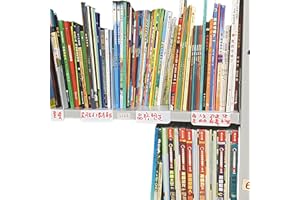 8GNITUHS 20 Pcs 28 * 12CM 1MM Shelf Divider for Library Labels;Bookshelf Labels;Book Number prompts;Bookshelf Separation Classification;File Guides