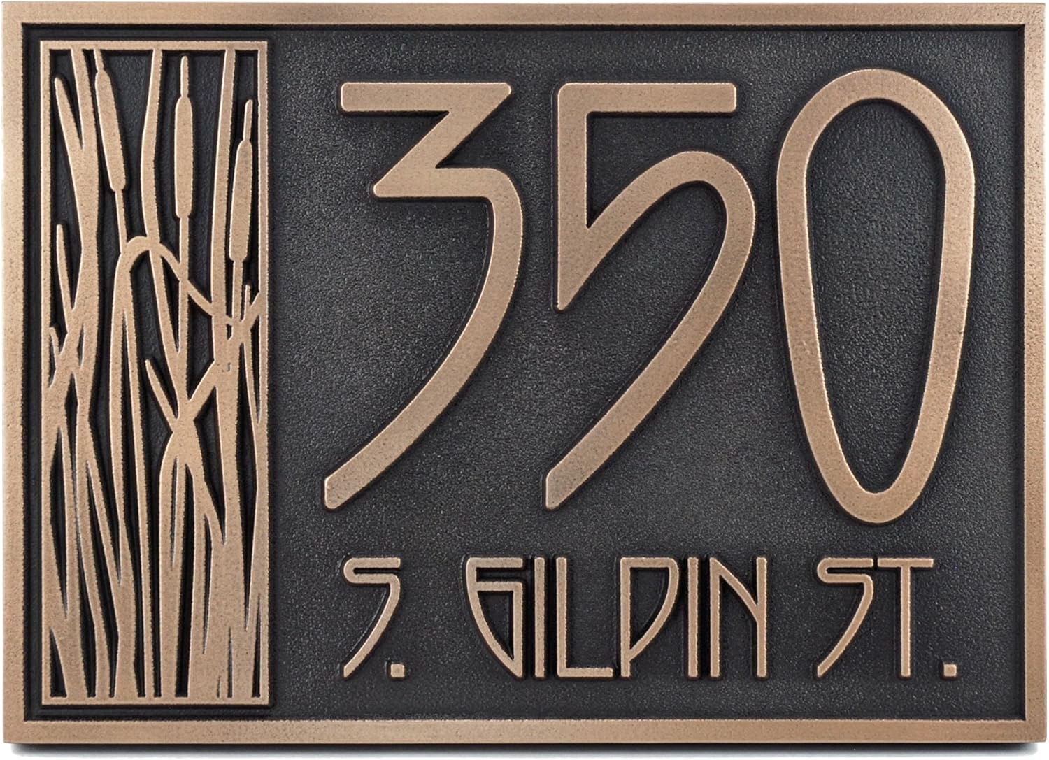 Best craftsman style address plaques