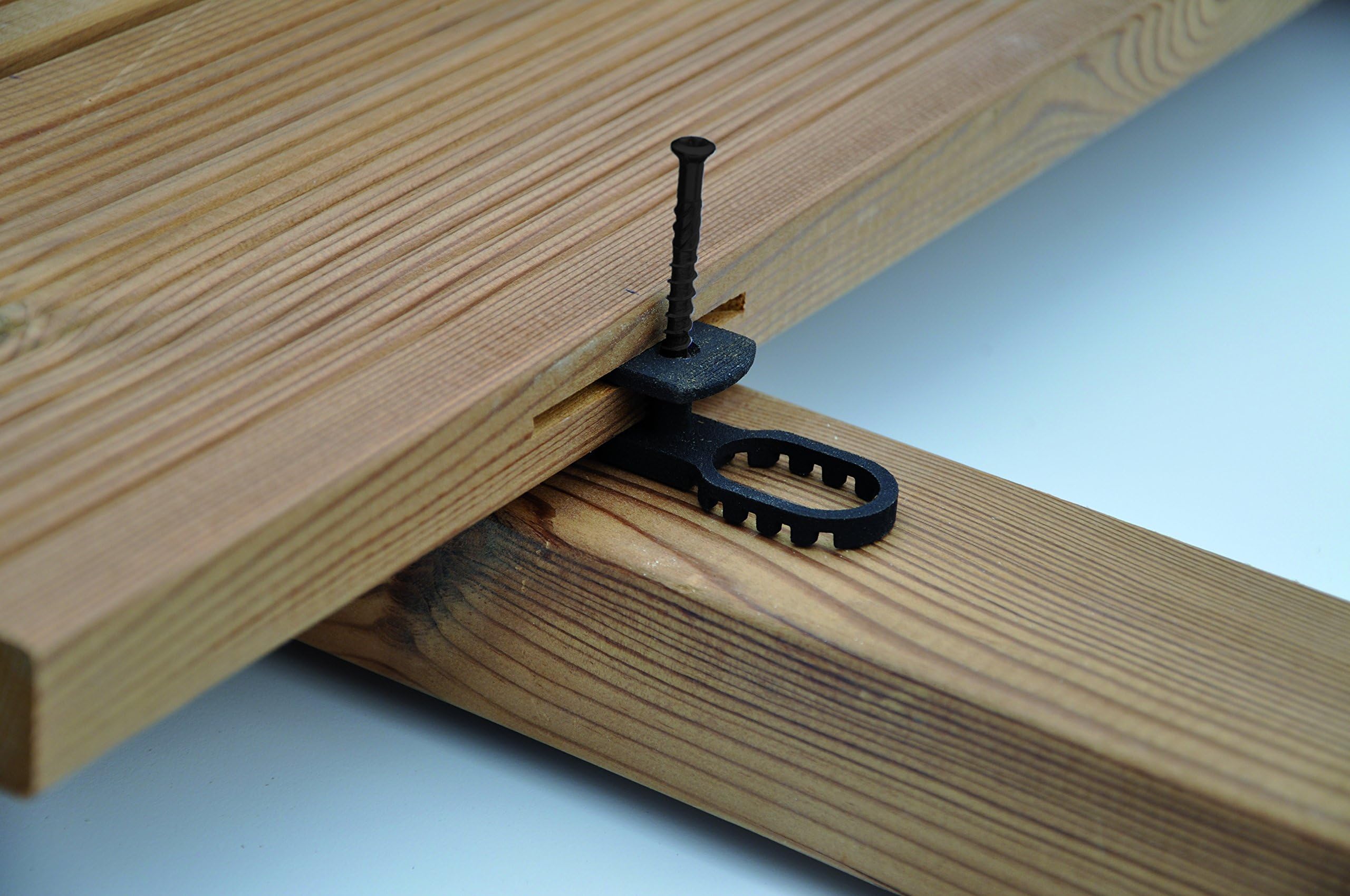 K & R Terracon Terraflex Concealed Patio Attachment for all Patio Systems with a Nuttiefe of at least 9 mm with Screw 50 mm A4 Stainless Steel (e.g. for WPC and Hardwood Planks), 120 asstd sheets, Garden World Bolt for Wood Construction Under Berger (6593)