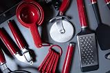 KitchenAid Pizza Cutter Stainless Steel Empire Red Slicer view 8
