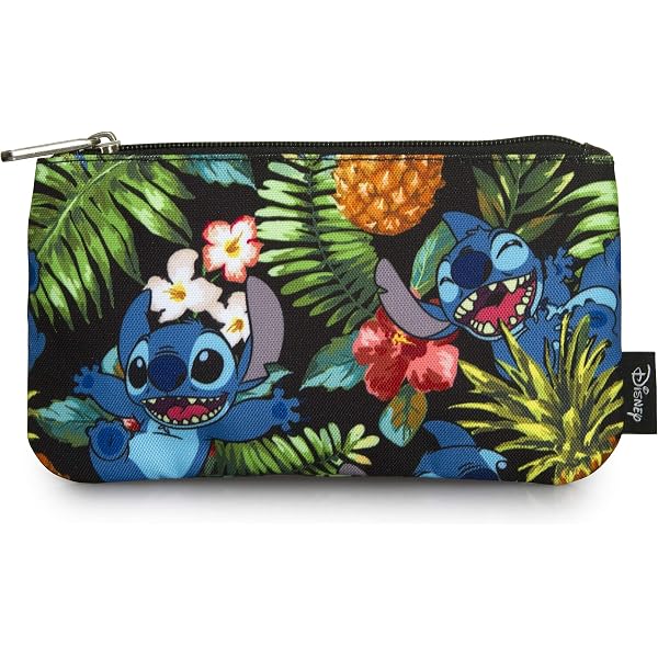 Amazon.com: Loungefly Disney Stitch Hawaiian Pebble Print  display picture 2