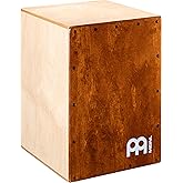 Meinl Percussion Jam Cajon Box Drum with Snare and Bass Tone for Acoustic Music — Made in Europe — Baltic Birch Wood, Play wi