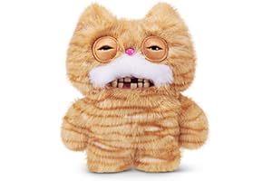 Fuggler Alley Cats 9-Inch Plush Toy (Stinkface) by ZURU – Funny Ugly Monster Stuffed Animal with Human-Like Teeth, Collectibl