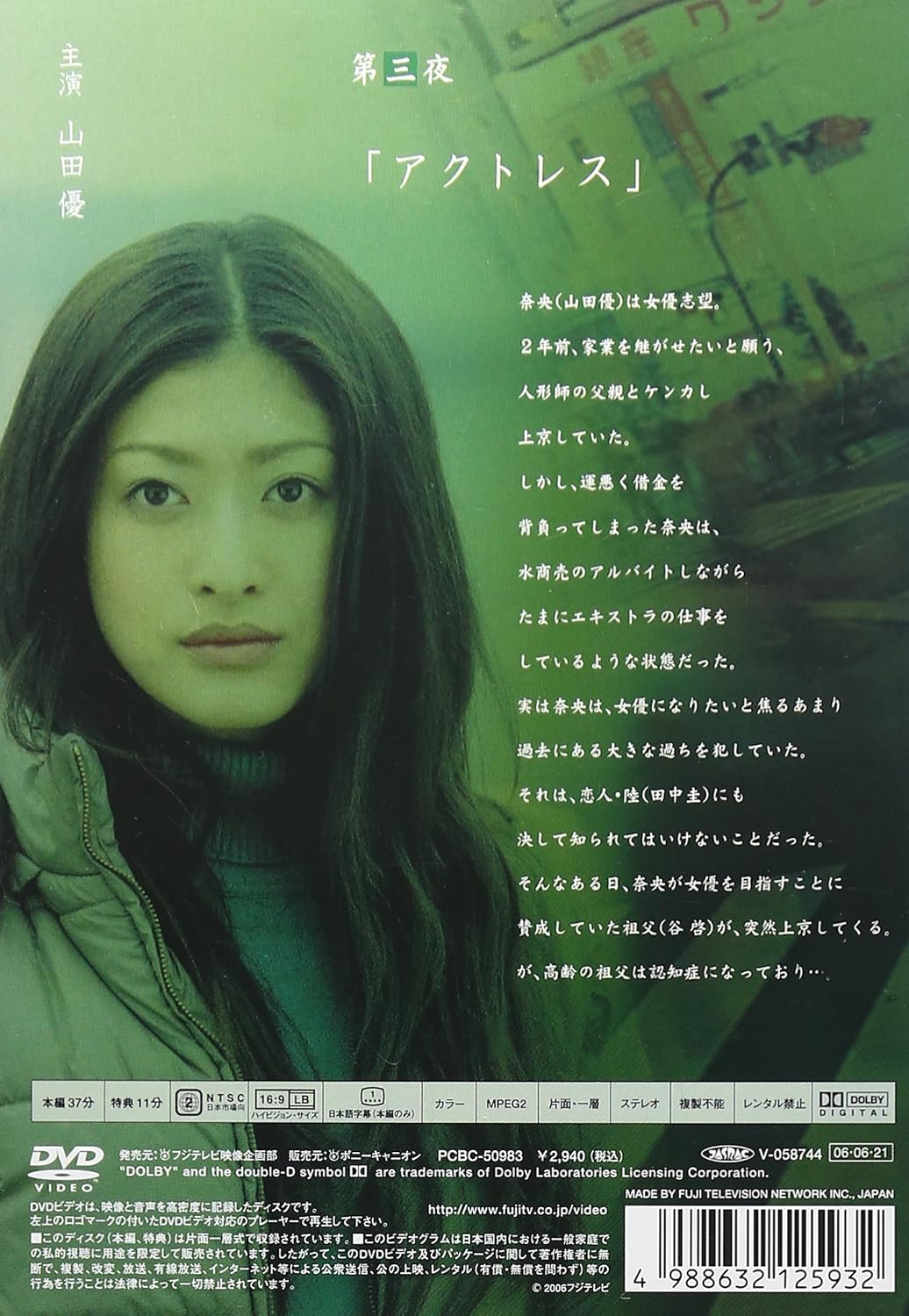 Amazon Com Yoshi原作 翼の折れた天使たち 第三夜 アクトレス Dvd Movies Tv