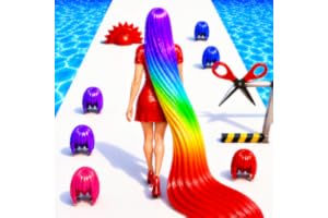 Hair Challenge Fashion Catwalk Master: Hair Runner Fashion Stylist Makeover Run Adventure Game