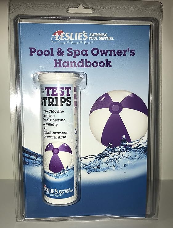 Pool Leslie’s 7 Way Test Strips 50 Count Best Strips in