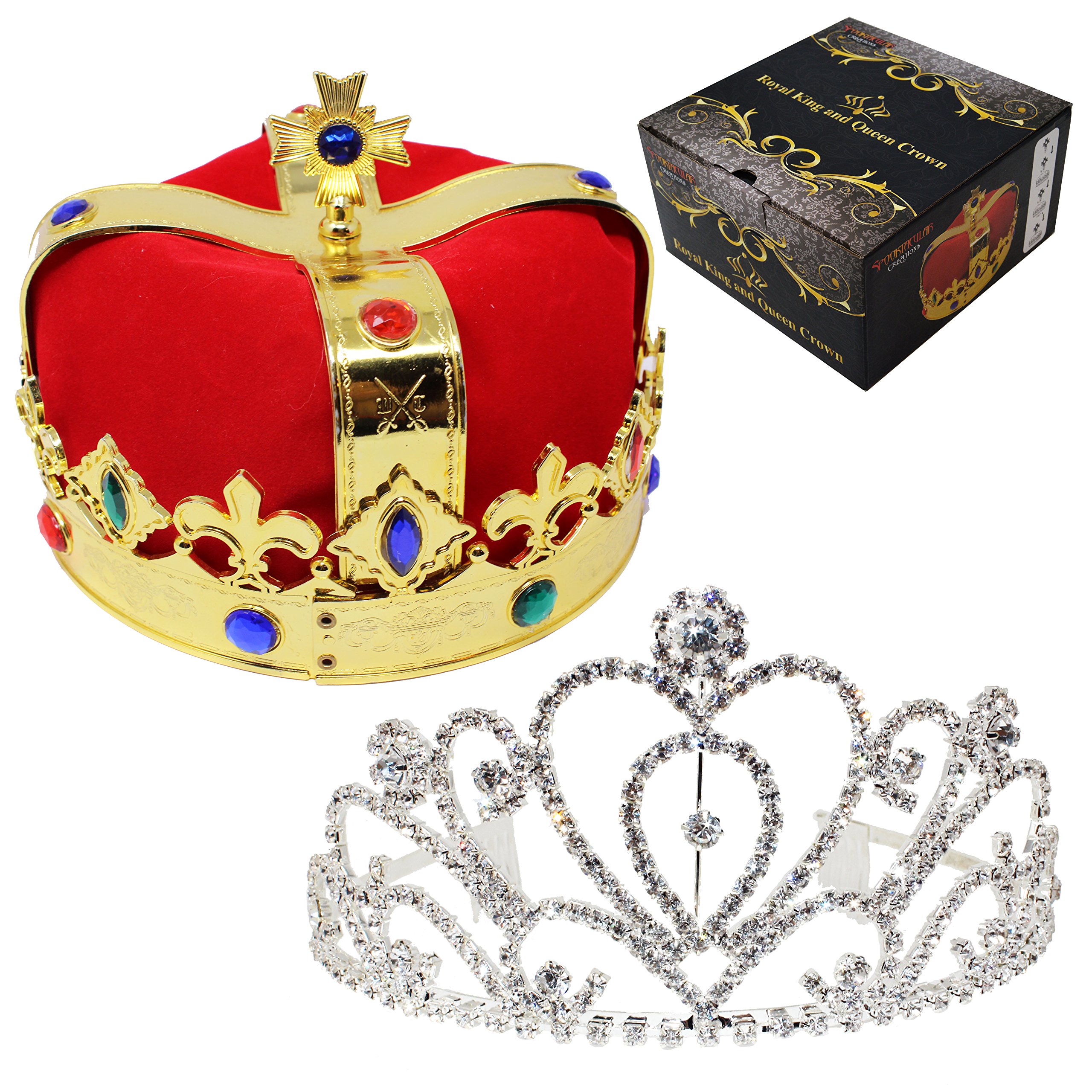 Amazon.com: TTCOROCK"Prom King" and"Prom Queen" Sashes - Graduation ...