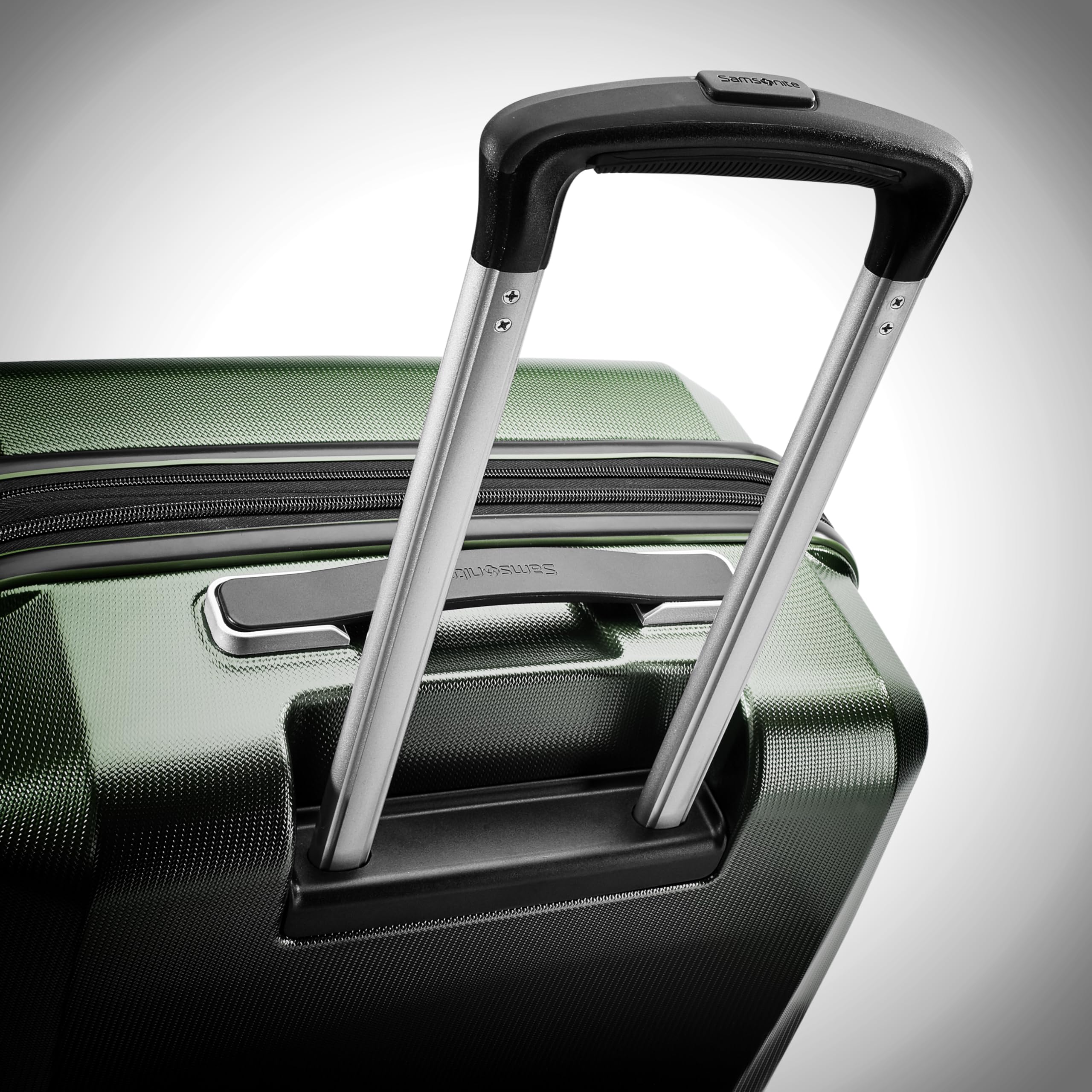 Samsonite Winfield 3 DLX Hardside Expandable Luggage with Spinners, Ombre Green, 2-Piece Set (20/25)