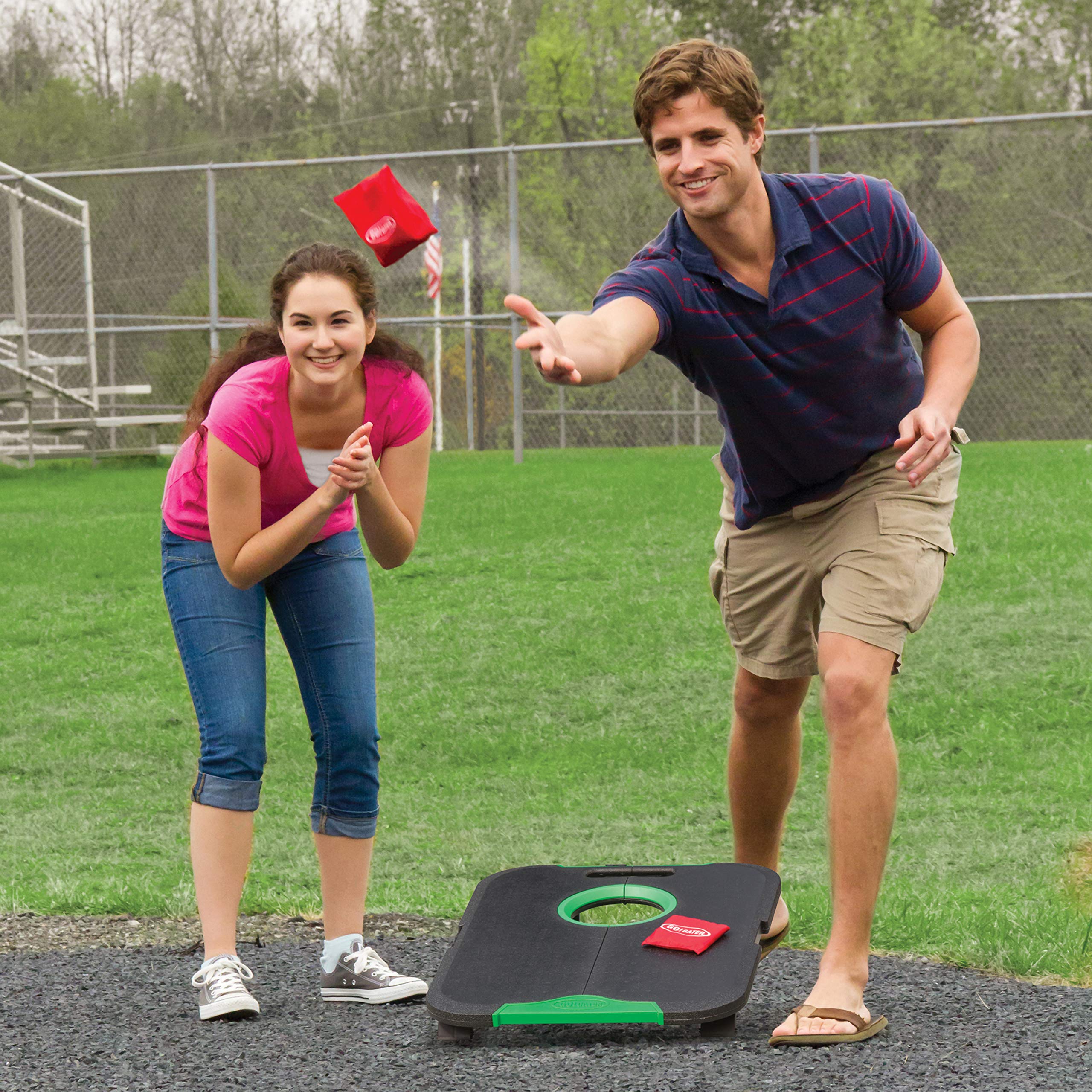 Go! Gater Junior AllWeather Bean Bag Toss Cornhole Game Set 24