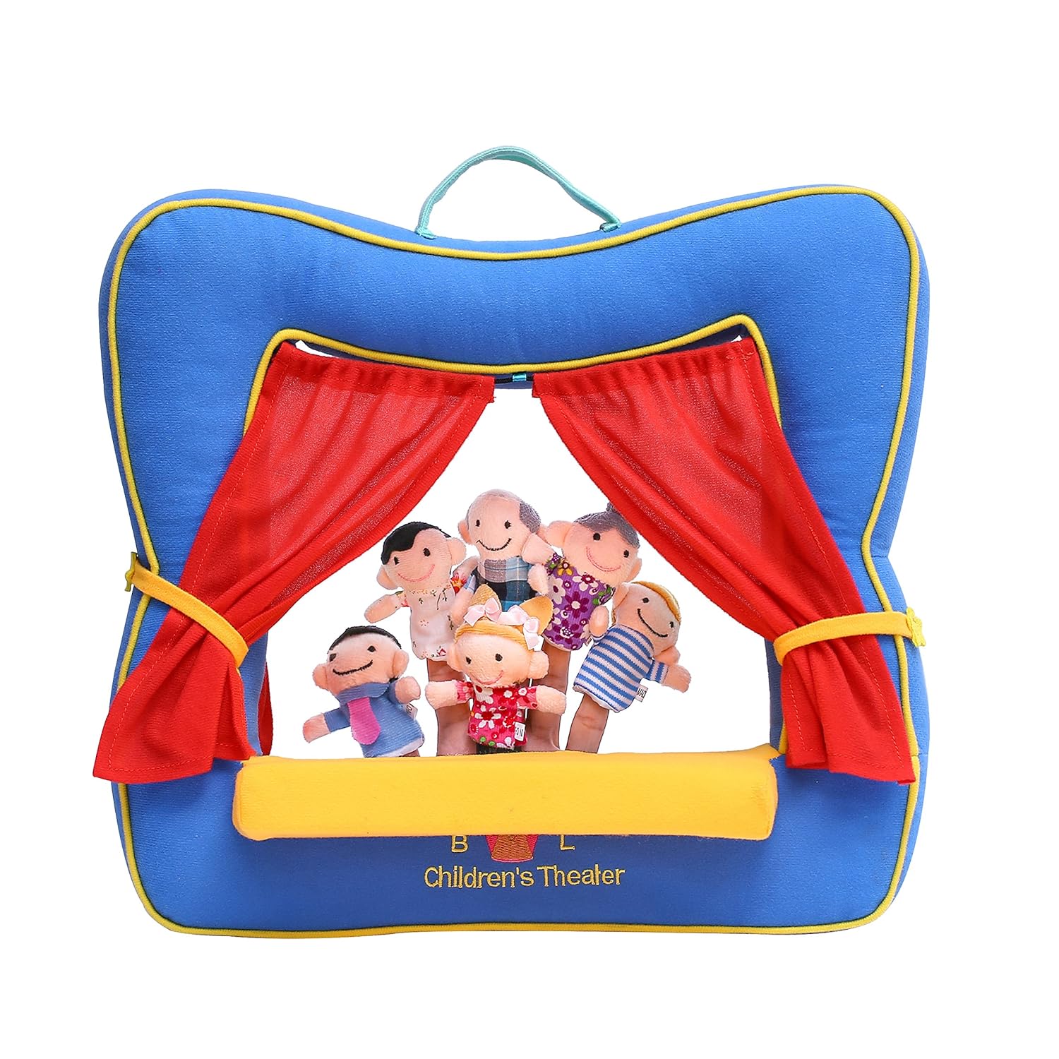 Fingerpuppen Theater - Fingerpuppentheater Blau