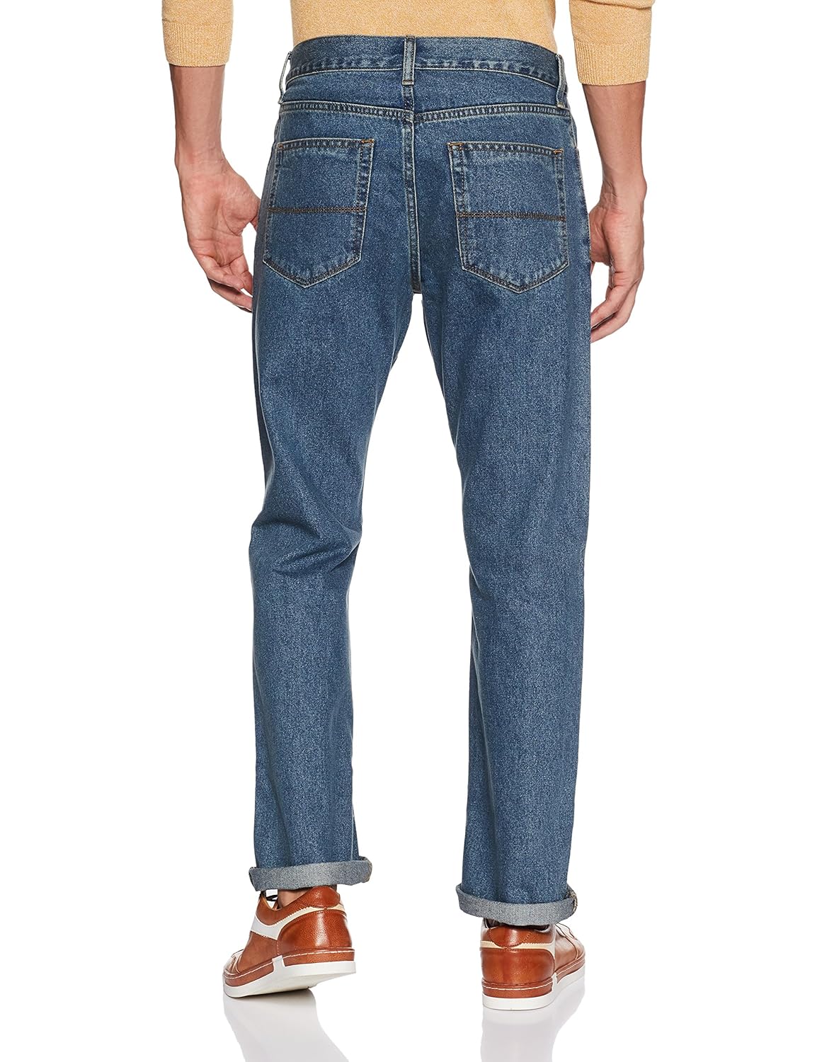 marks & spencer men's slim fit jeans