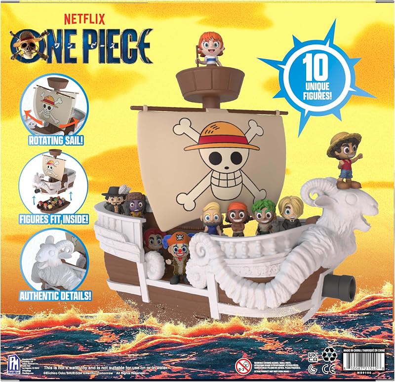 One Piece - Juego de microfiguras Going Merry Boat — foto 5 de 6
