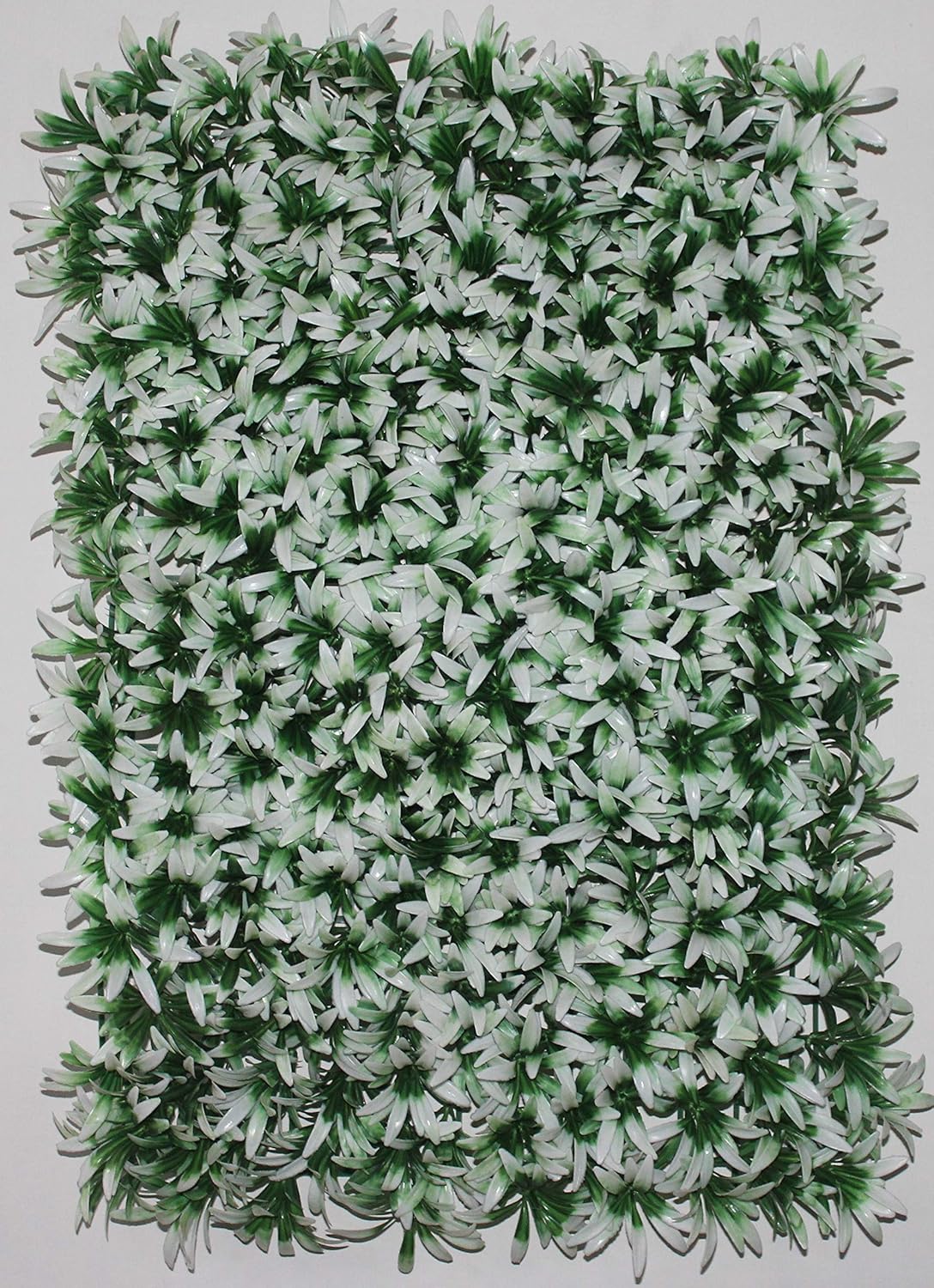 artificial wall garden on Buy Jaindecorpvt Ltd Artificial Grass Vertical Wall Small Leaves Tiles Vertical Garden Wall Tiles 40 X 60 Cm Green White Online At Low Prices In India Amazon In