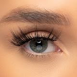 Invogue Multipack Lashes Girl Next Door 3 Pairs Wispy Volume Length Reusable view 3