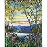 PETER PAUPER PRESS Tiffany Window Journal (Diary, Notebook)