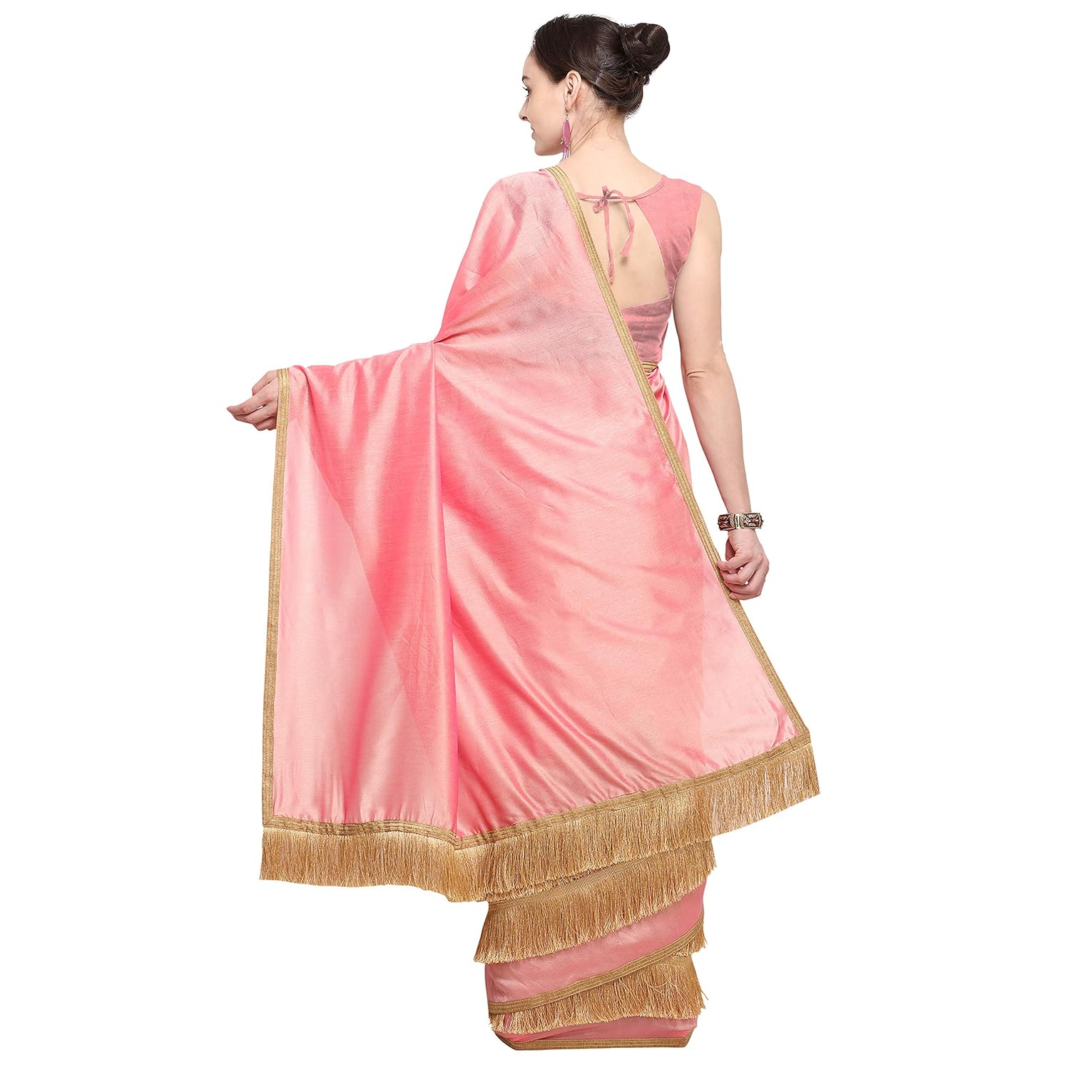 womanista saree with blouse piece