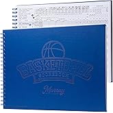 Murray Sporting Goods Premium Basketball Scorebook - 60 Games Score Book Side by Side Stat Keeping Book
