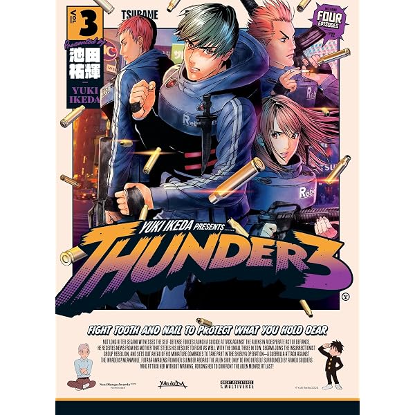 Amazon.com: Sampul komik Thunder 3 volume 3