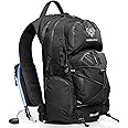 Water Buffalo Hydration Backpack - Sherpa 22L Hiking Backpack with Water Bladder - Water Backpack for Hiking with Waterproof Zippers, Phone & Pole Holders