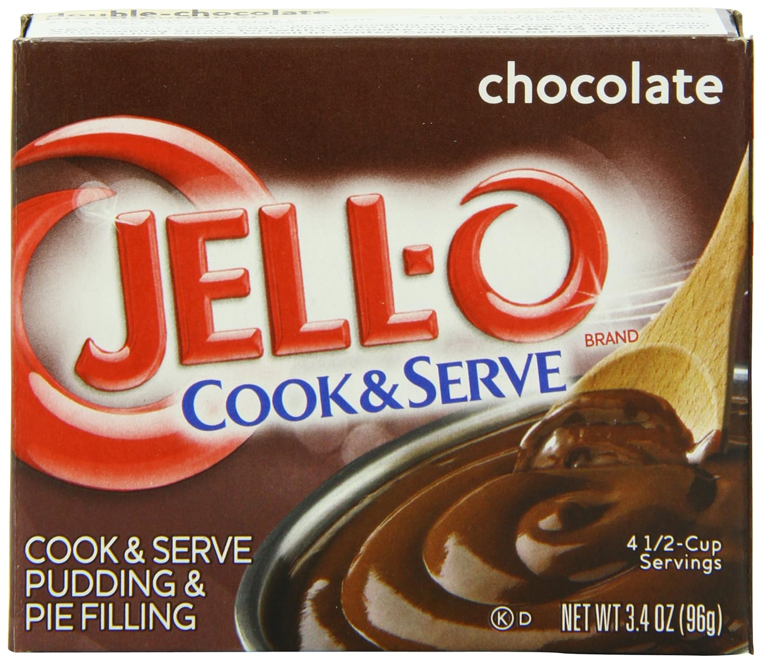 JELLO Chocolate Cook & Serve Pudding & Pie Filling Mix (3