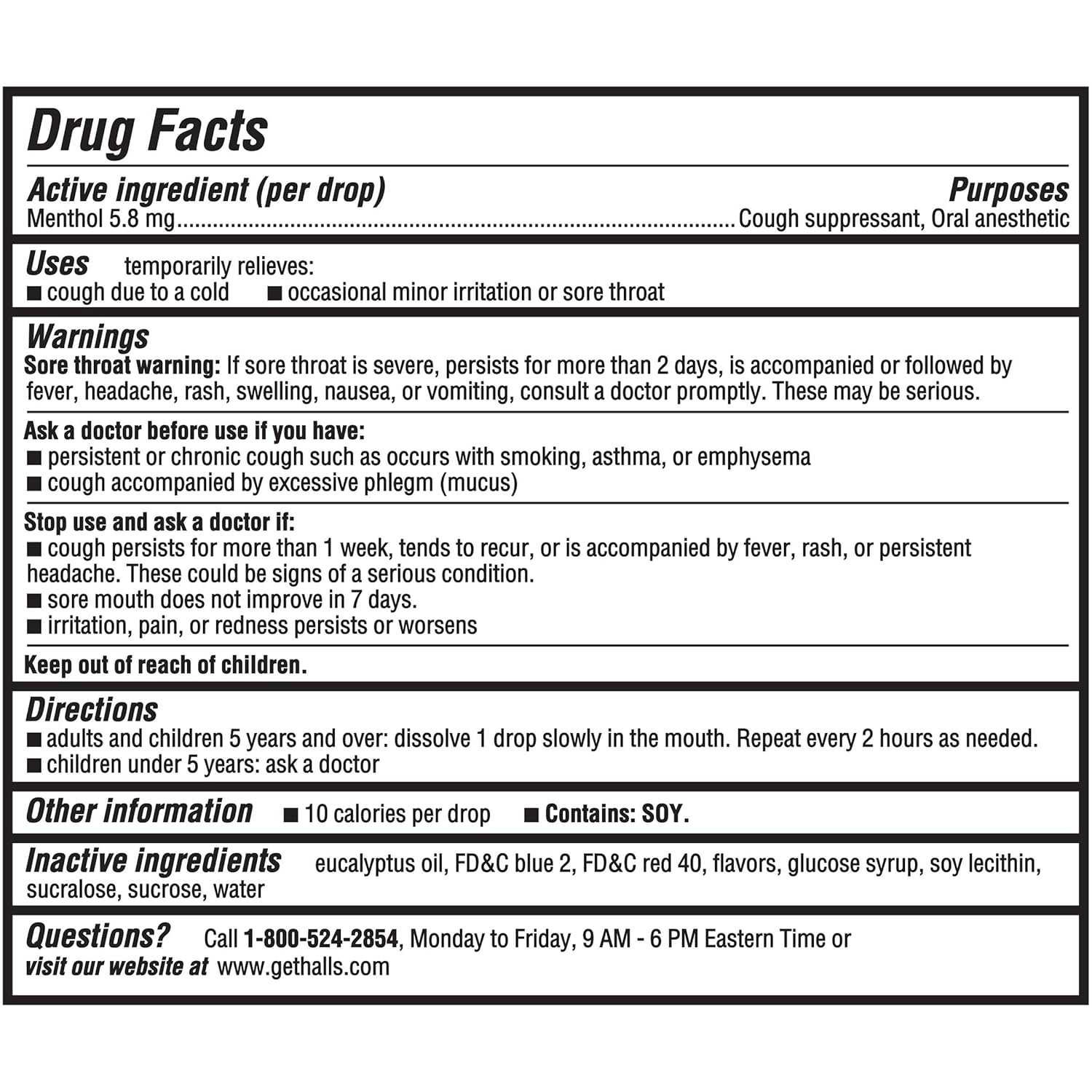 HALLS Relief Cherry Flavor Cough Drops, 12 Bags (960 Total Drops) : Grocery & Gourmet Food