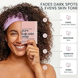 Pure Kojic Acid Soap Bar for Hyperpigmentation and