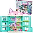 Gabby’s Dollhouse, Purrfect Dollhouse with 15 Pieces Including Toy Figures, Furniture, Accessories and Sounds, Kids Toys for