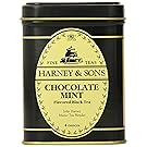 Harney & Sons Loose Leaf Black Tea, Chocolate Mint, 4 Ounce