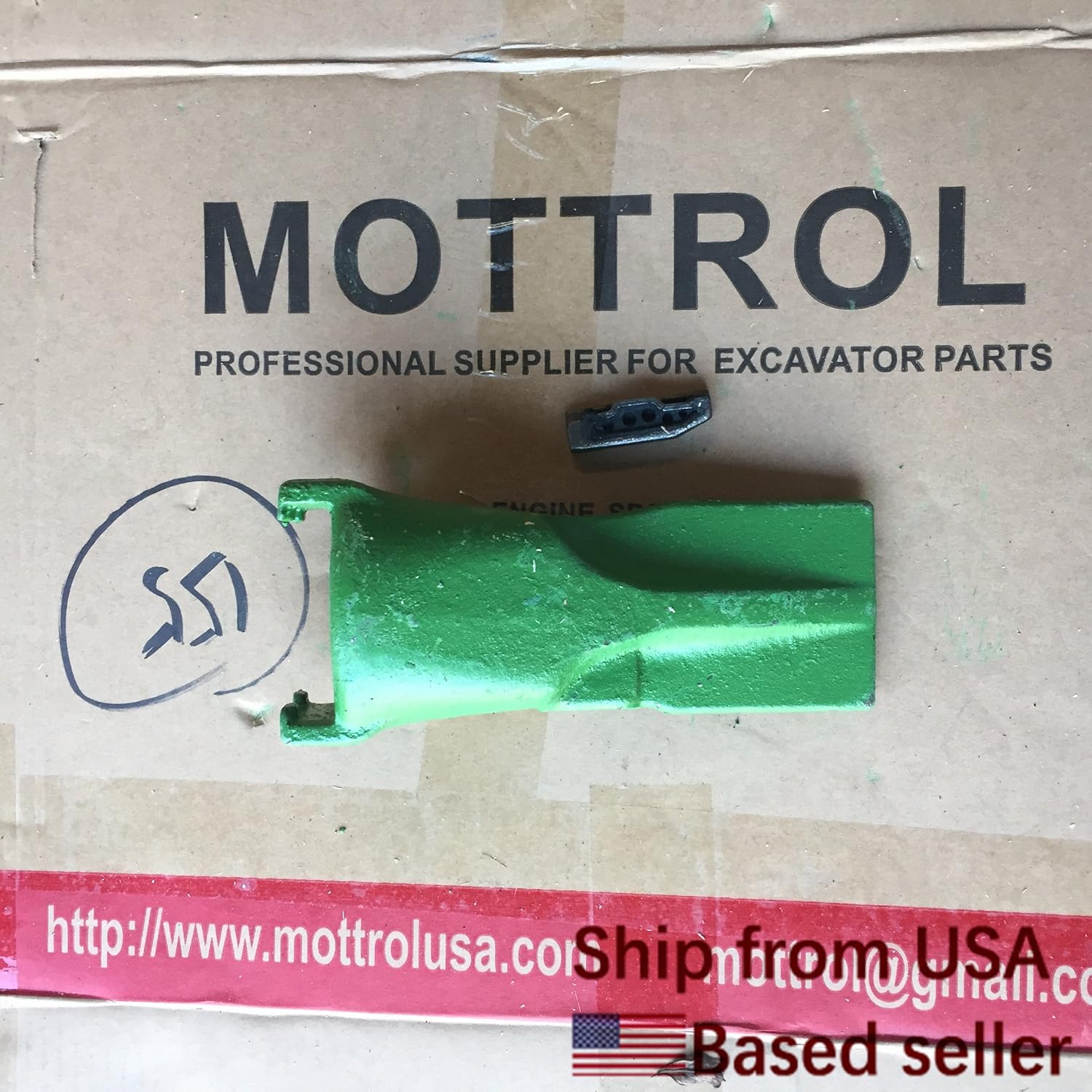 V23SYL 5 Pack Bucket Teeth Esco Style Super V Bucket Teeth & 5 V23PN