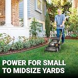 WORX WG745E 40V Brushless Cordless Lawn Mower 41cm Deck 2x 4.0Ah Batteries view 2